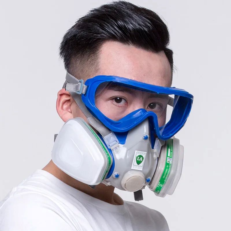 Woodworking Respirator - Multi-Function Gas Dust Mask With Safety
