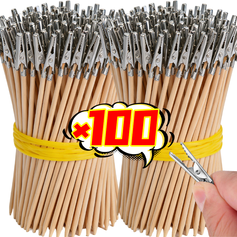 Woodworking Tool Stores - 100/10pcs Wood and Metal Detachable Alligators