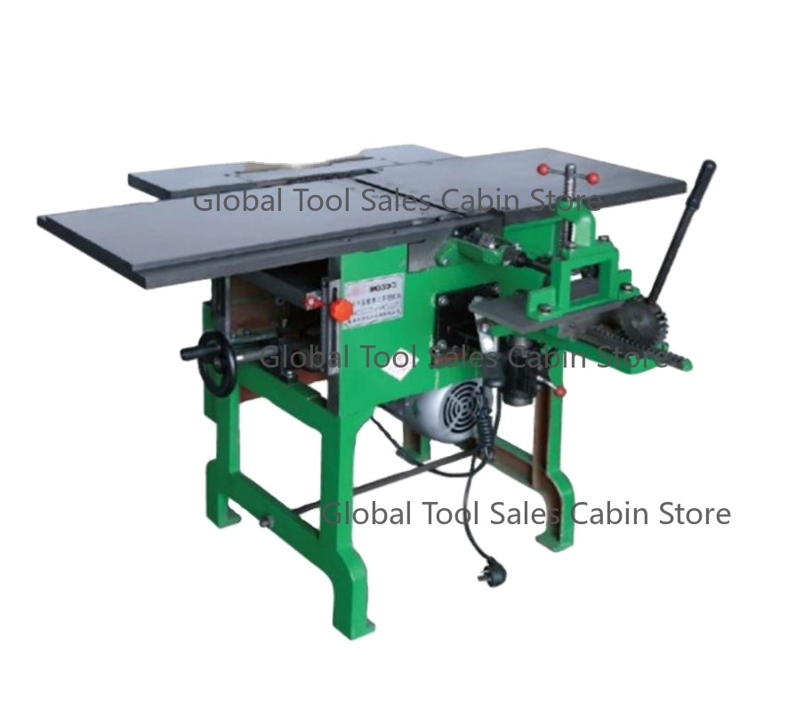 Lumber Woodworking - Electric Multifunctional Three-in-one Bench Woodworking Machinery