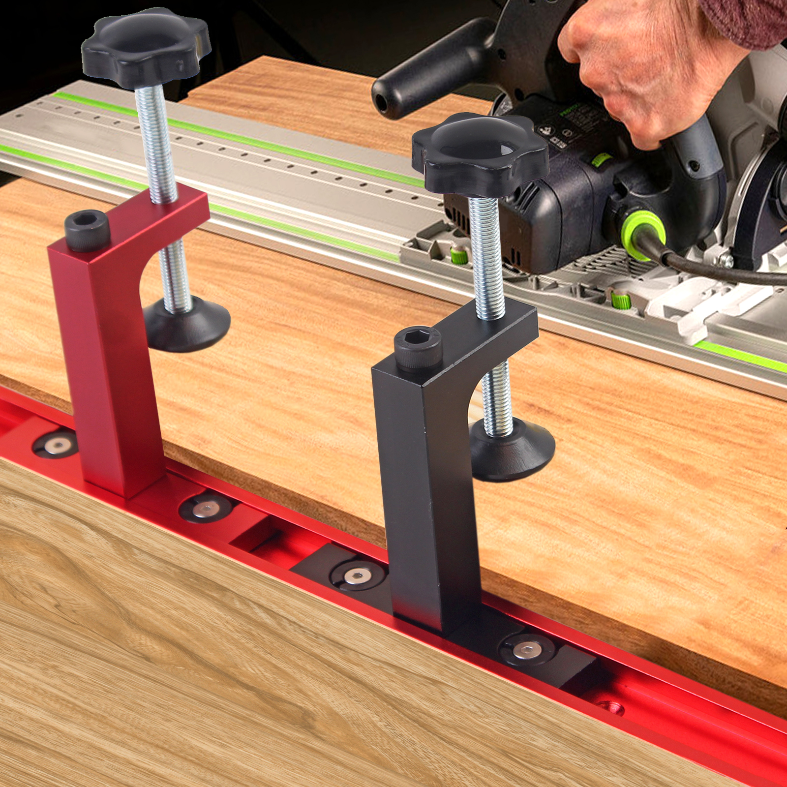 Woodworking Bandsaw - 1Pc For 30/45 type T-Track Fixed