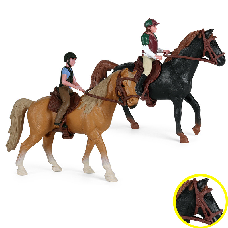 1Set Simulation Animals Horse  - Woodworking Horse 리뷰 및 가격