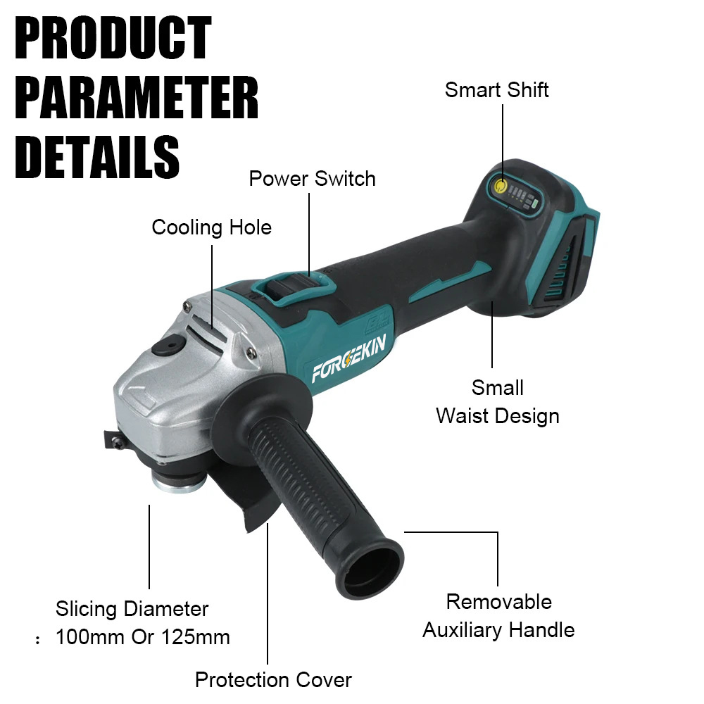 FORGEKIN 125mm100mm Brushless  - Woodworking Ai 리뷰 및 가격