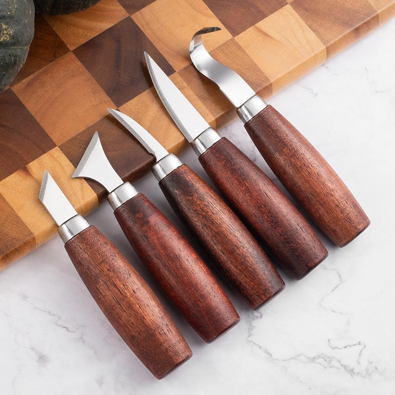 5 Pcs Wood Carving Chisel Set  - Woodworking Project 리뷰 및 가격