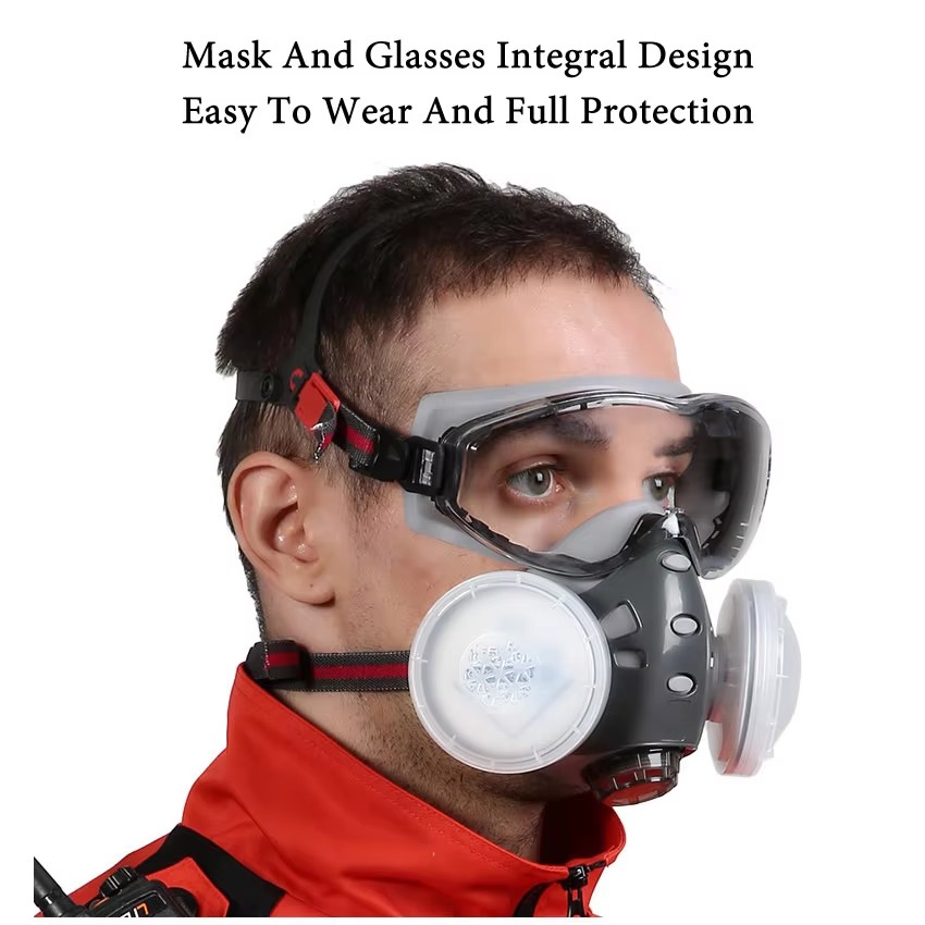 Respirator With Anti-Fog Safet - Woodworking Respirator 리뷰 및 가격