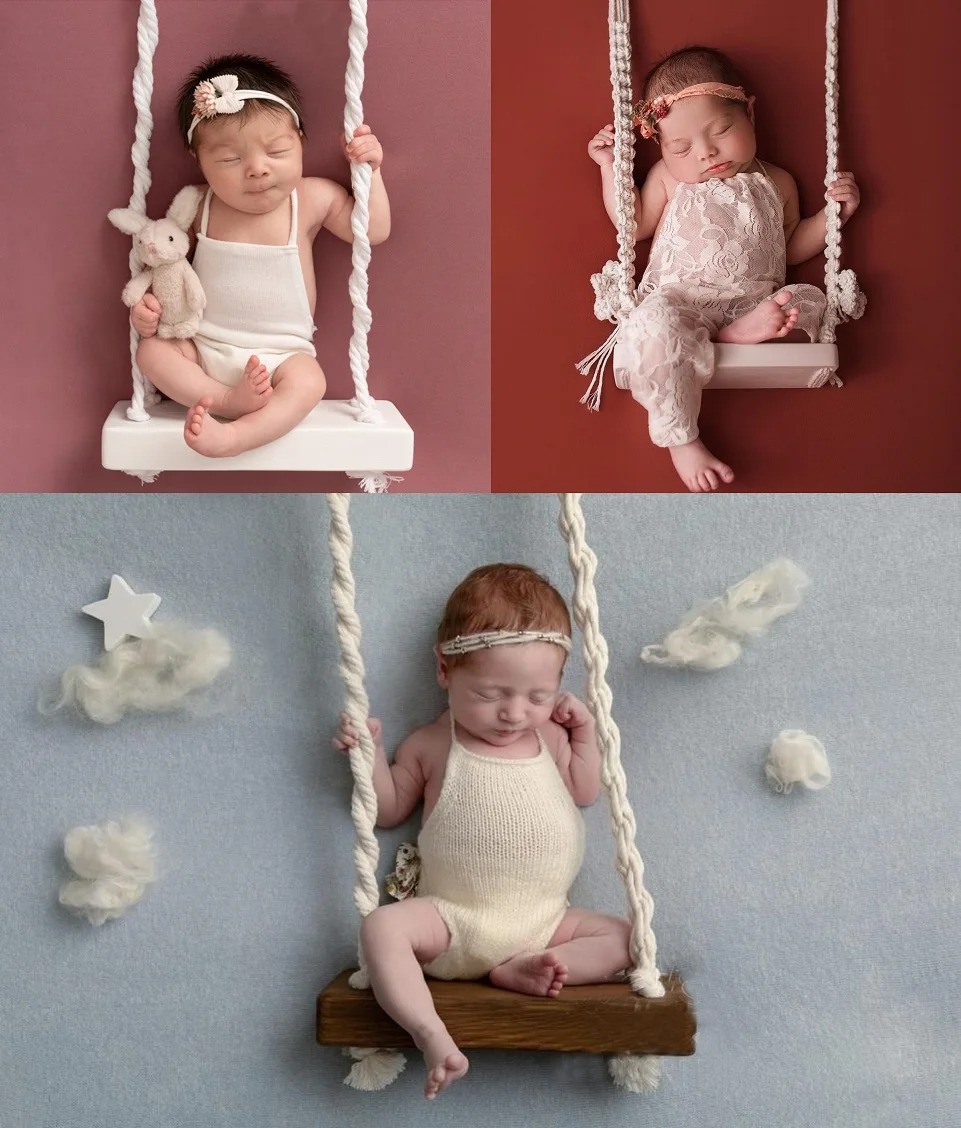 Baby Photography Props Newborn - Woodworking Veneer 리뷰 및 가격