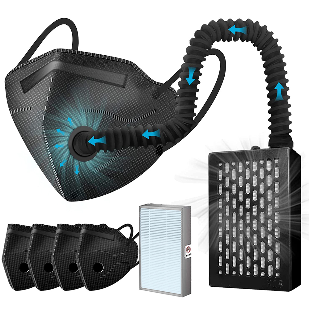 Electric KN95 Mask with Fan -  - Woodworking Respirator 리뷰 및 가격