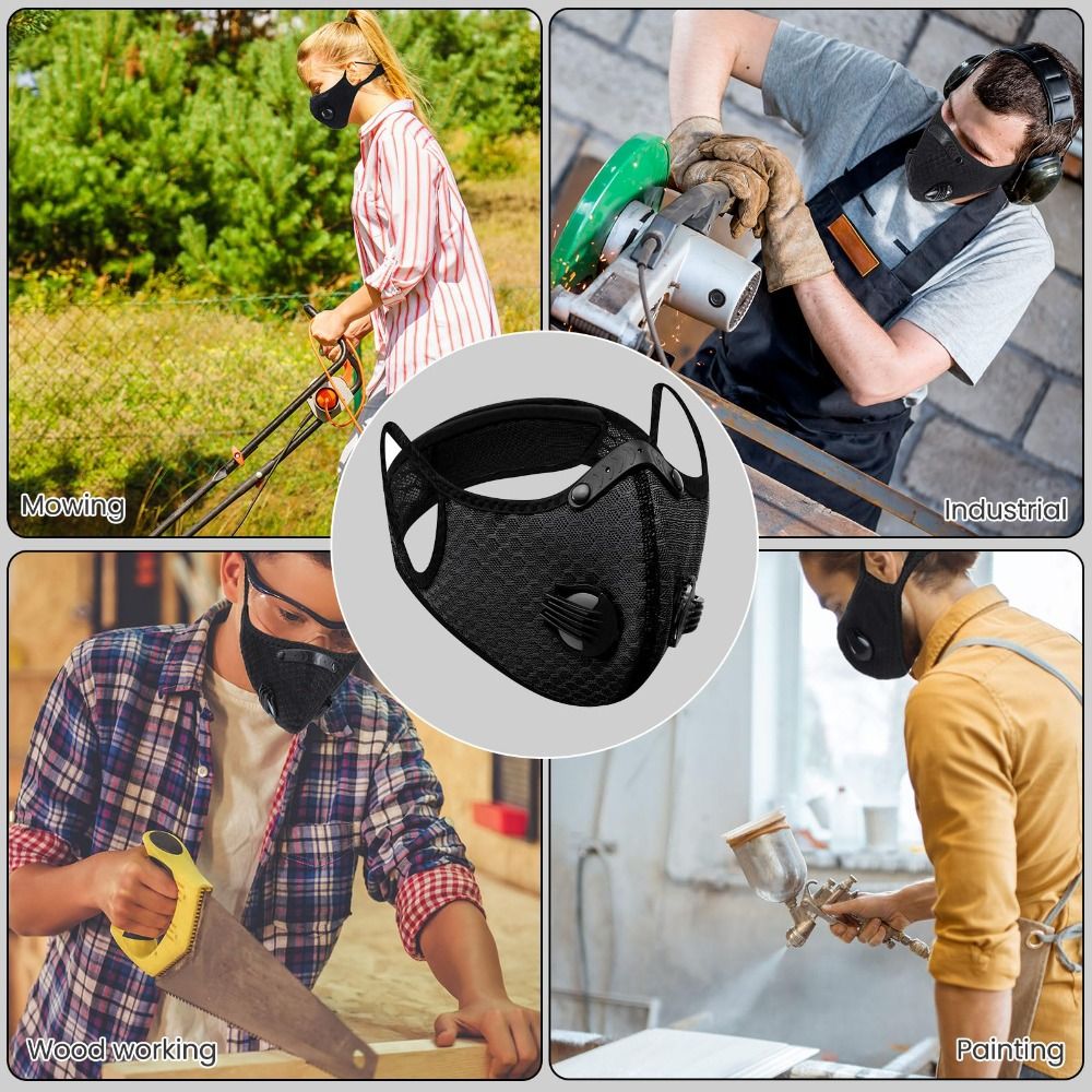 Breathable Ergonomic Dust Mask - Woodworking Respirator 리뷰 및 가격