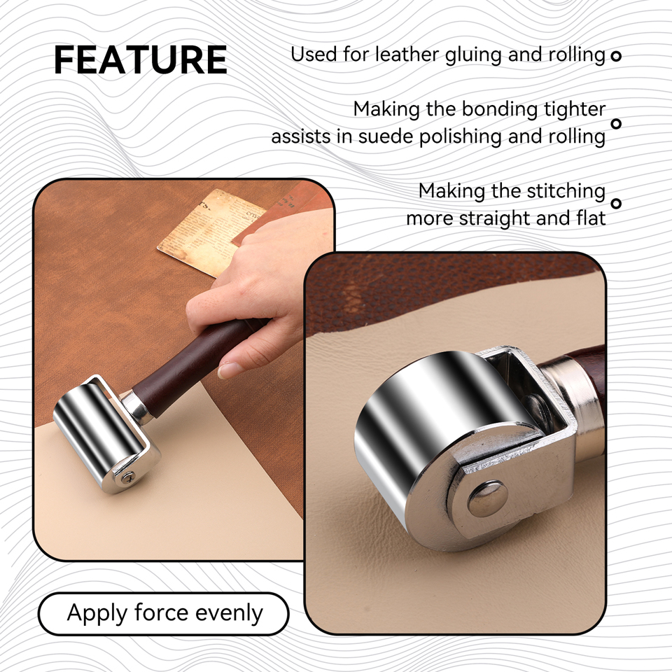 KRABALL Leather Press Edge Rol - Woodworking Tool Stores 리뷰 및 가격
