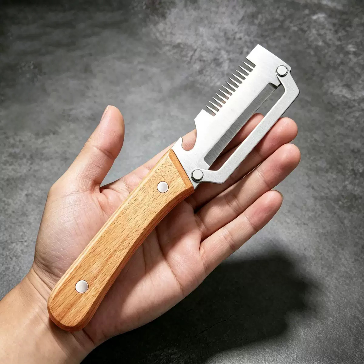 Stainless Steel Peeler With Wo - Woodworking Project 리뷰 및 가격