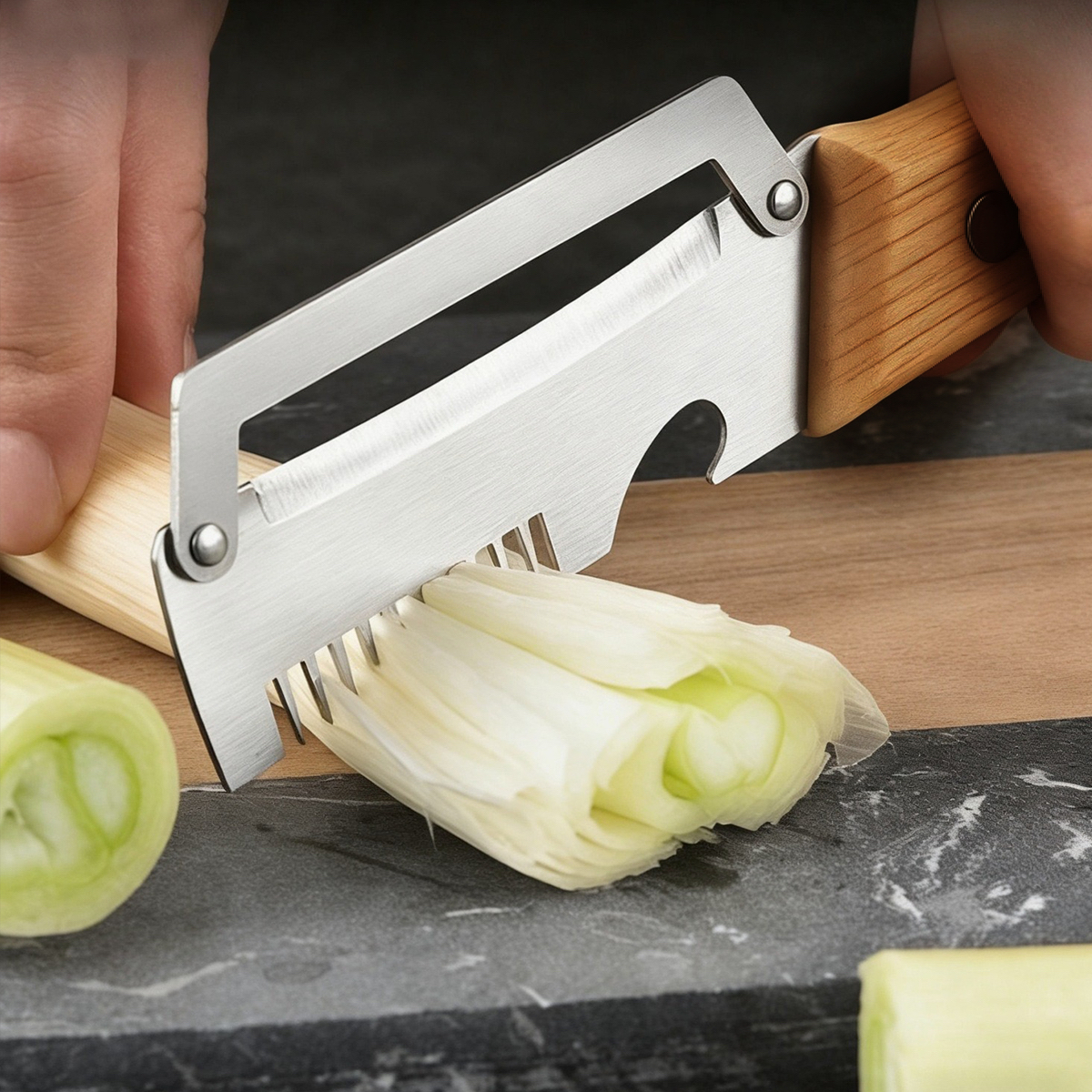 Stainless Steel Peeler With Wo - Woodworking Project 리뷰 및 가격
