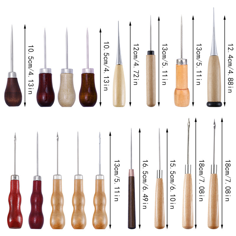Leather Awl Wood Handle Awls S - Woodworking Tool Stores 리뷰 및 가격