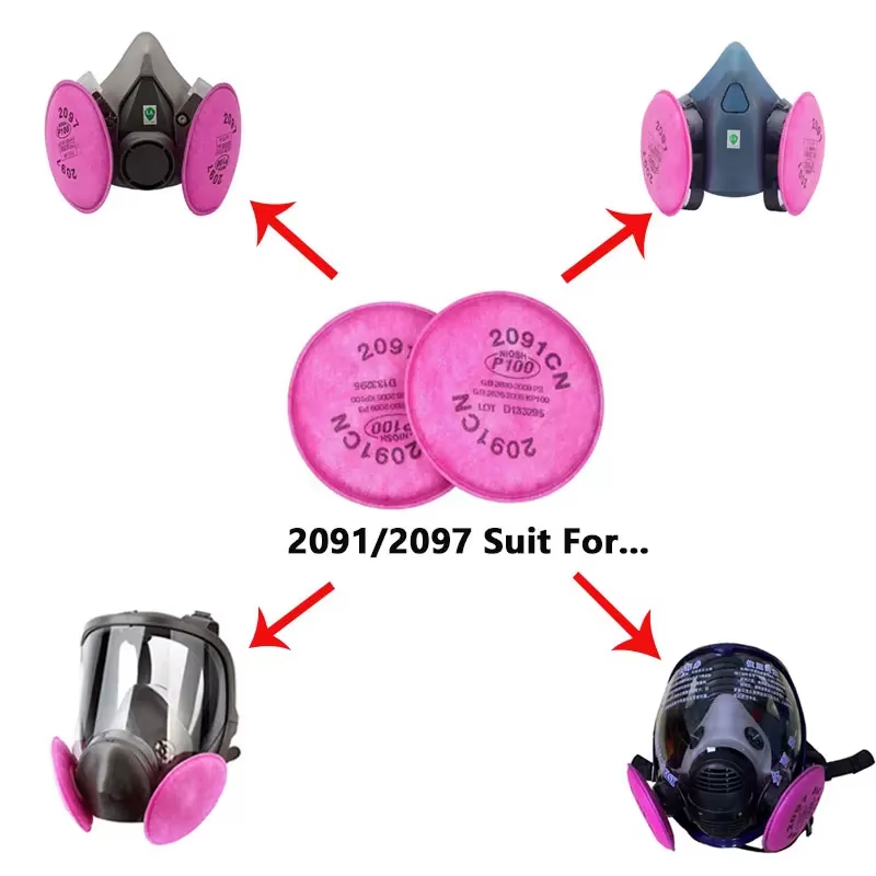 2091/2097 Particulate Filter P - Woodworking Respirator 리뷰 및 가격