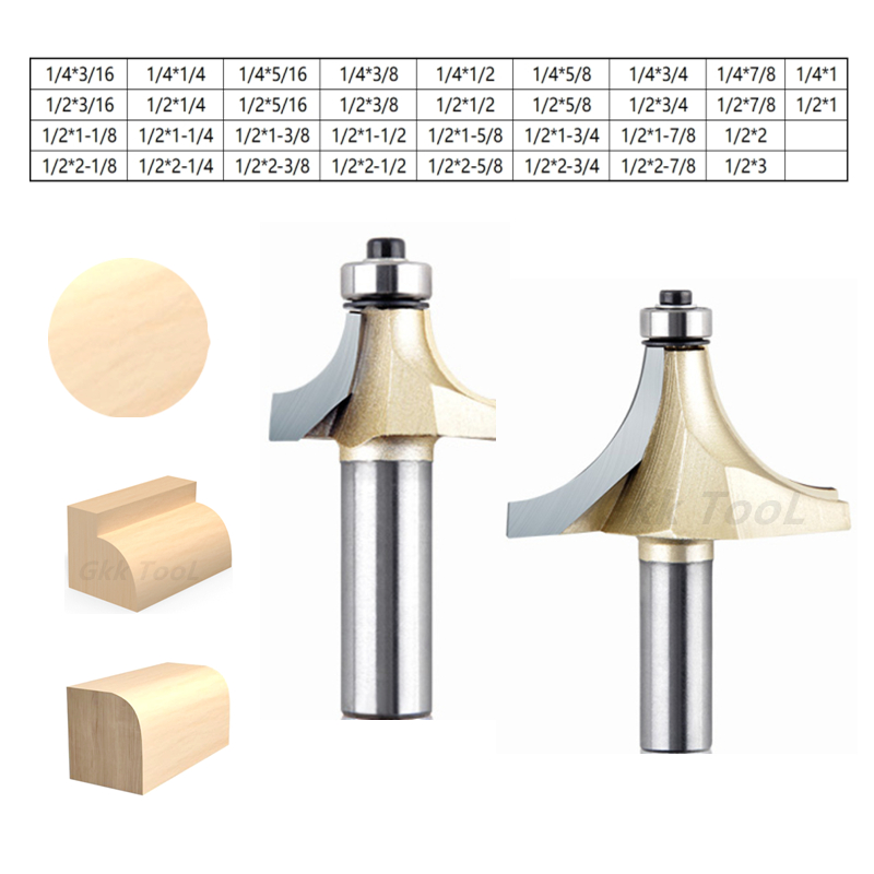 1/4 1/2 Inch Round Corner Mill - Woodworking Nc 리뷰 및 가격