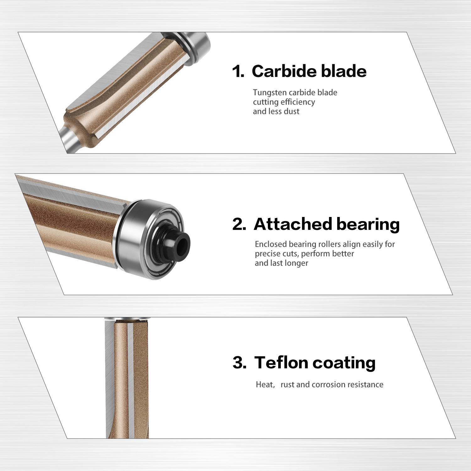 6mm 1/4in Shank Z3 Flush Trim  - Woodworking Nc 리뷰 및 가격