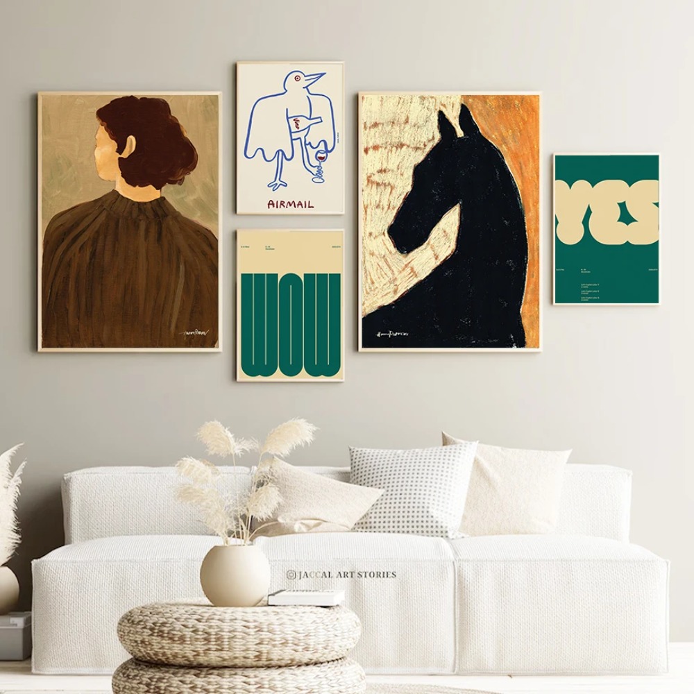 Frameless Abstract Gallery Dec - Woodworking Horse 리뷰 및 가격
