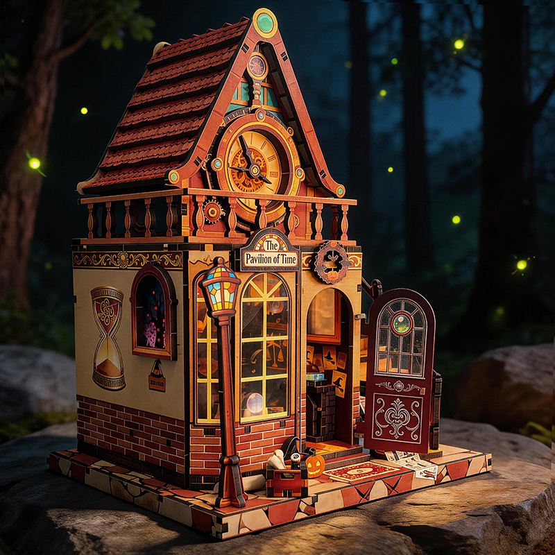 New Wooden Dollhouse Time Pavi - Woodworking Veneer 리뷰 및 가격