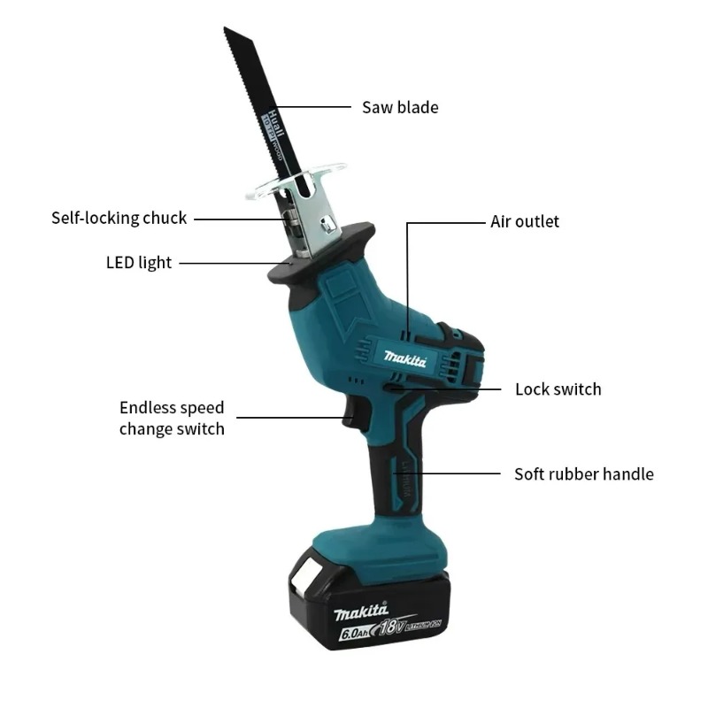 Makita ML-505 Cordless Recipro - Woodworking Tool Stores 리뷰 및 가격