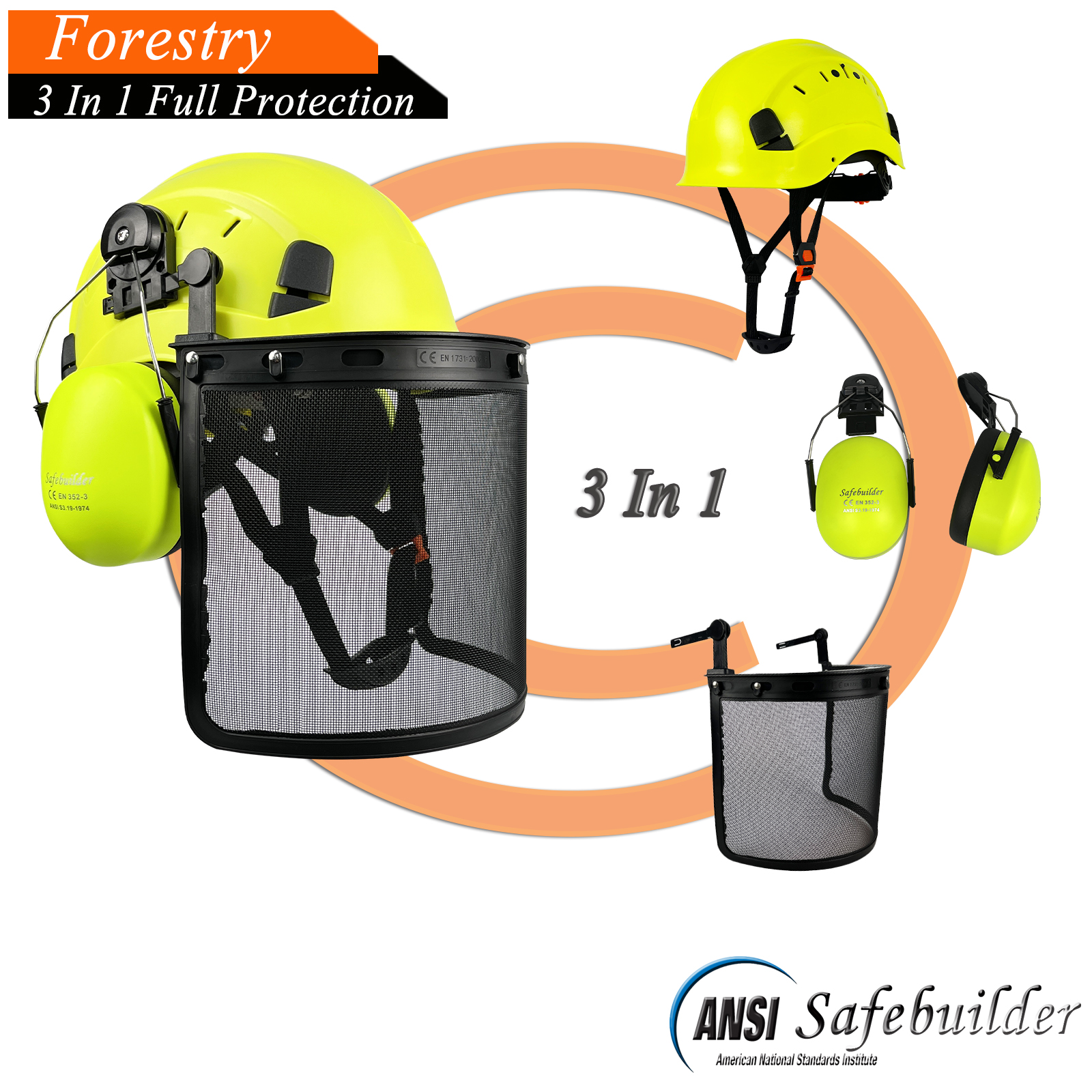 CE Forestry Industrial Safety  - Woodworking Face Shield 리뷰 및 가격