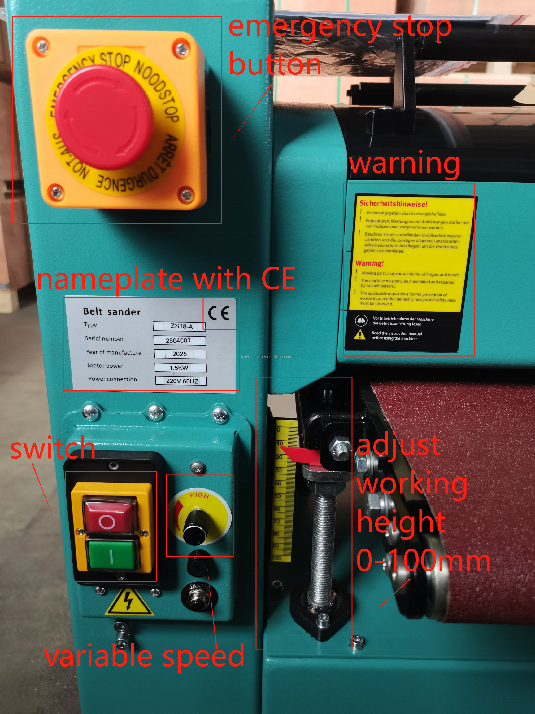202618'' Inch Drum Sander Wood - Woodworking Machinery 리뷰 및 가격