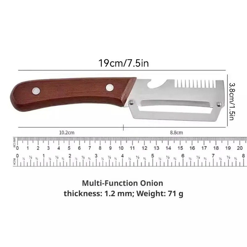 2-in-1 Serrated Peeling Knife  - Woodworking Project 리뷰 및 가격