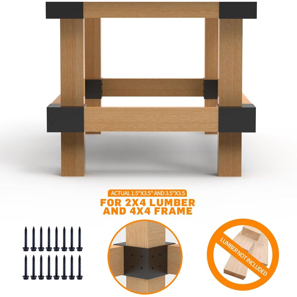 Heavy Duty Workbench Bracket K - Lumber Woodworking 리뷰 및 가격