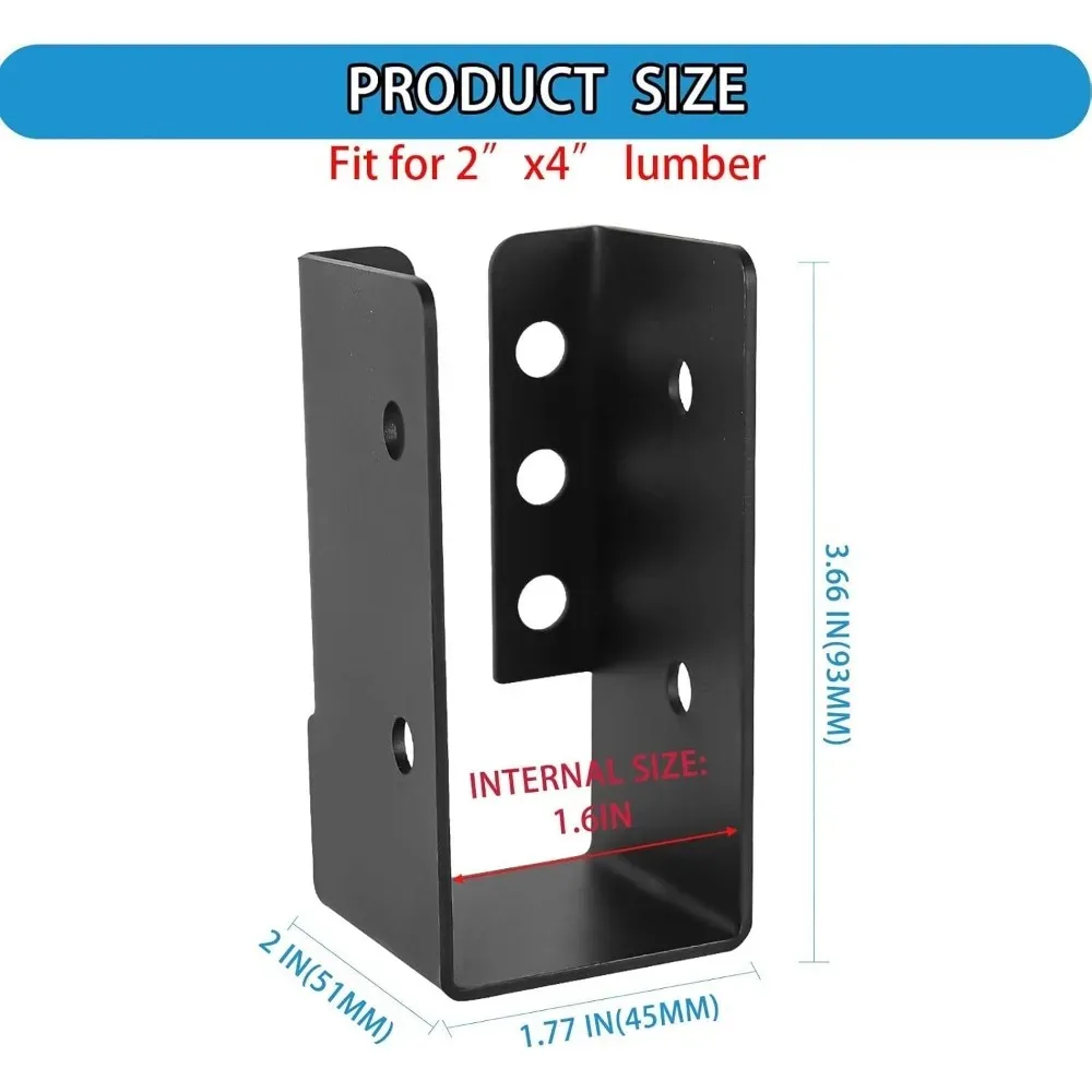 Heavy Duty Black Joist Hanger, - Lumber Woodworking 리뷰 및 가격