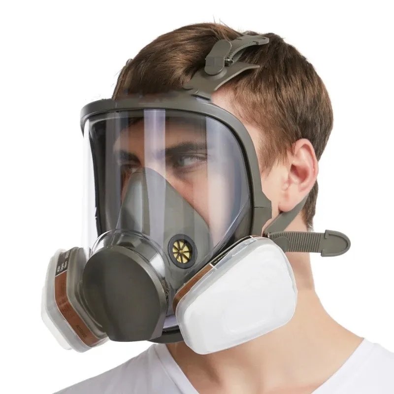 Large Size 6800 Gas Mask Full  - Woodworking Respirator 리뷰 및 가격