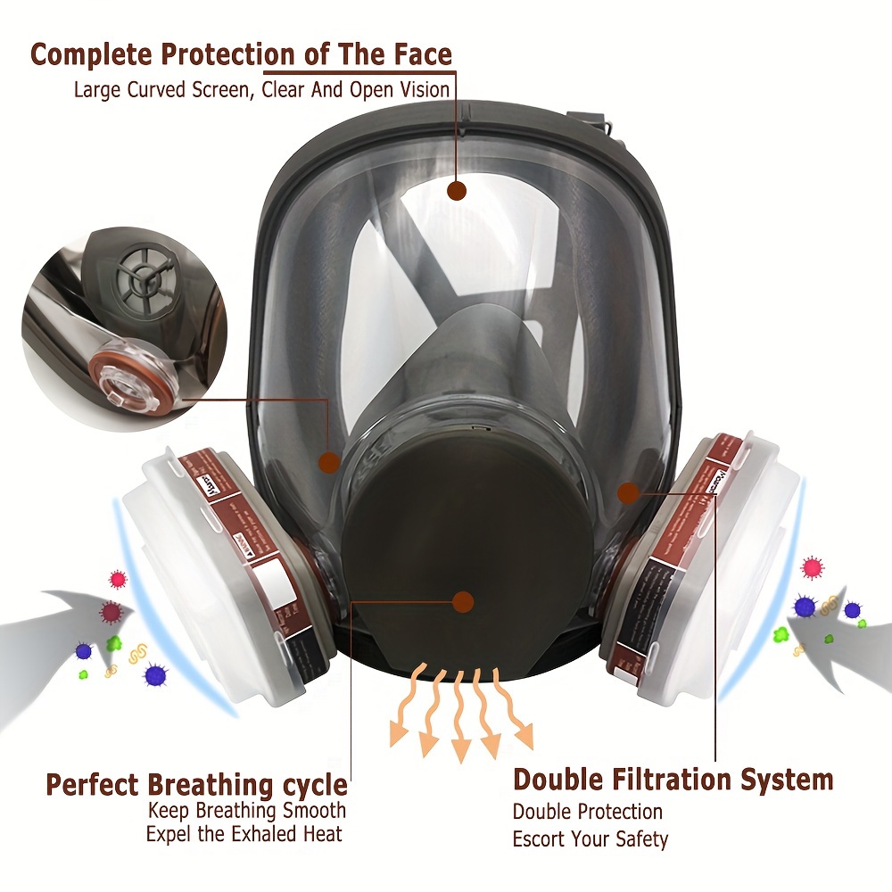 Ship From USA 6800 Full Face G - Woodworking Respirator 리뷰 및 가격