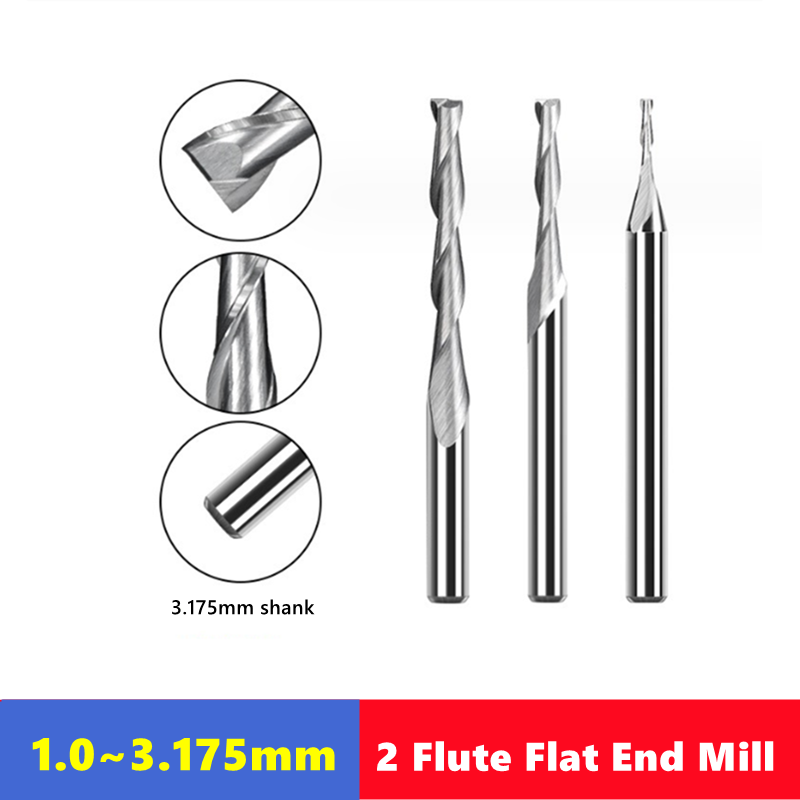 10pcs 2 Flute Flat Up Cut End  - Woodworking Nc 리뷰 및 가격