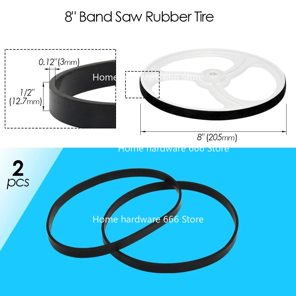 2pcs Bandsaw Rubber Band for 8 - Woodworking Bandsaw 리뷰 및 가격