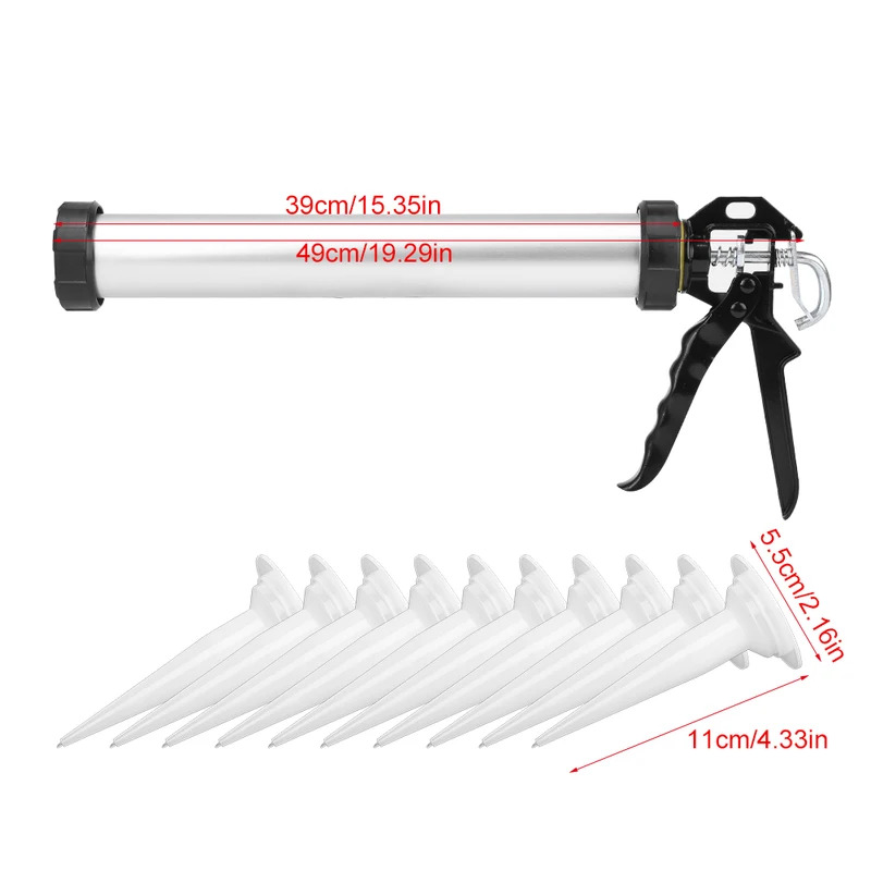 1PCS 600ml Aluminum Tube Silic - Woodworking Terms 리뷰 및 가격