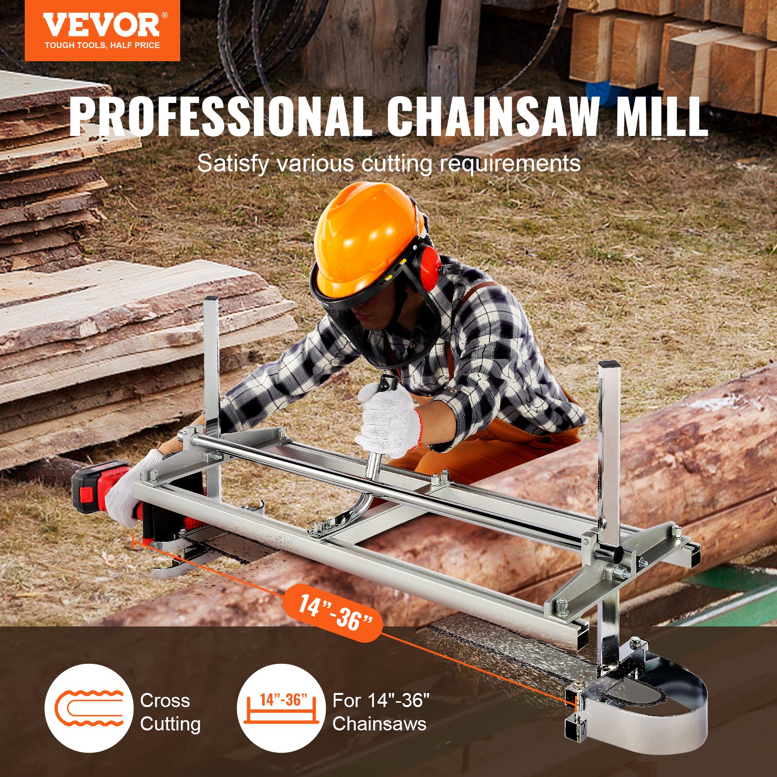 Chainsaw Mill, Portable Sawmil - Lumber Woodworking 리뷰 및 가격