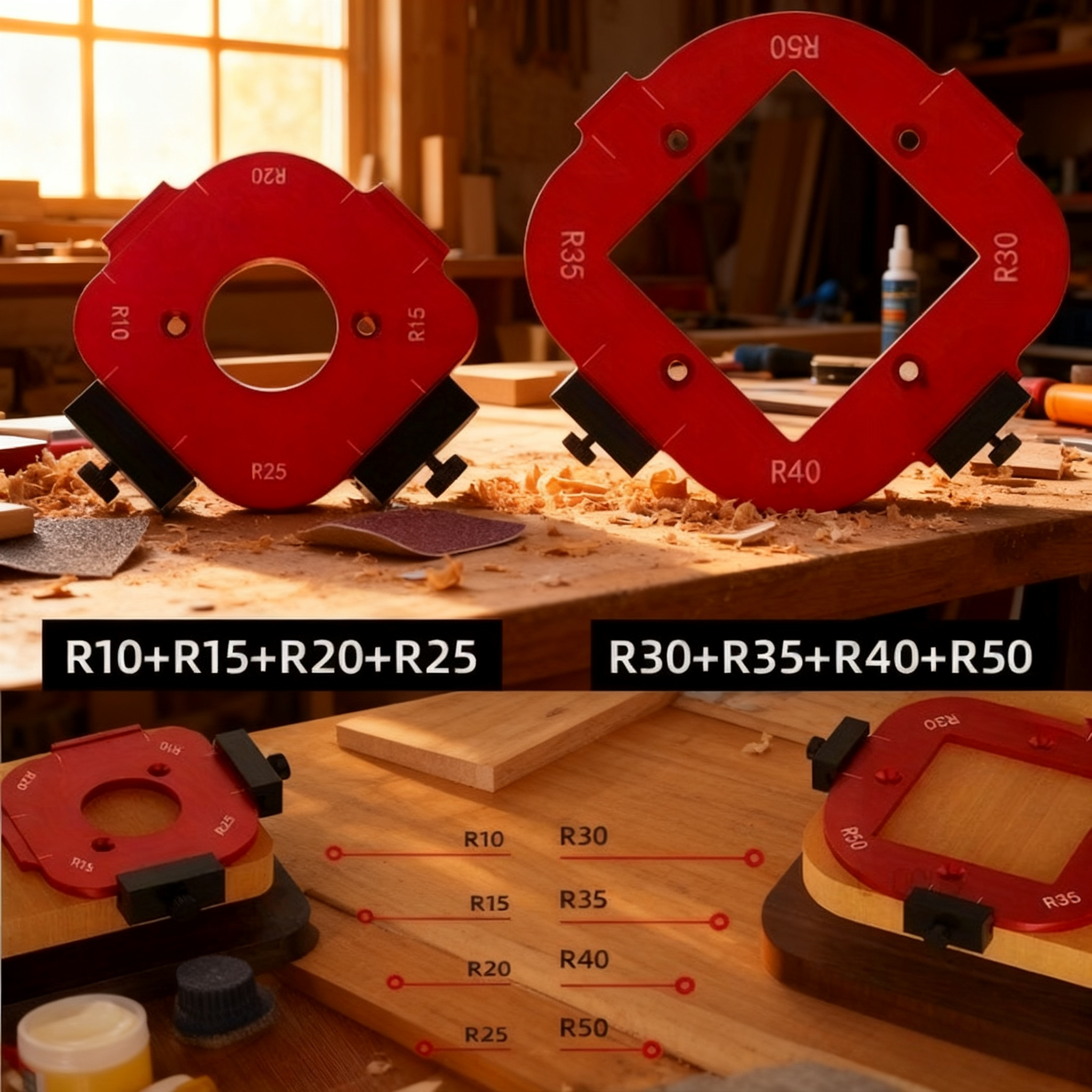 2pcs Woodworking Router Corner - Woodworking Project 리뷰 및 가격